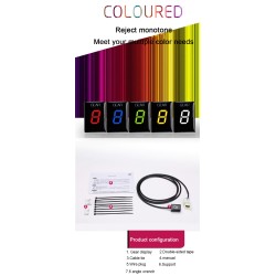 Partes de motosMotorcycle meter - speed display