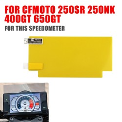 Motorcycle cluster screen protector - anti-scratch film - for CFMOTO 250SR / 250NK / 300NK / 400 GT / 650 GTMotorbike parts