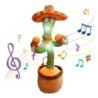 JuguetesElectric cactus with Spanish sombrero - funny plush doll - twisting / dancing / recording