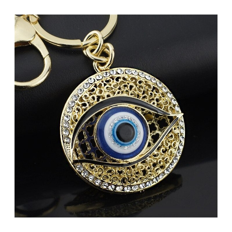 llaveroLlavero hueco redondo - con ojo de cristal