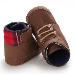 ZapatosBaby leather first shoes - anti-slip - ankle length
