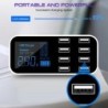 Partes interioresMulti usb charger for car - 8-port with lcd display
