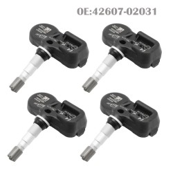 Partes de rueda4 Pieces Tire pressure sensors - designed for toyota corolla - 4 pieces