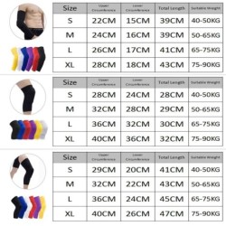 Protective knee / elbow pads - compression sleeve - with honeycomb foam - fitness - sportsSport & Outdoor