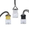 Car air freshener - empty glass bottle - hanging pendant - refillableAir Fresheners