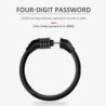 Partes de motosPortable bike lock - anti-theft - 4 digit code combination
