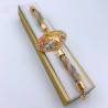 Conjuntos de joyasCharming jewellery set for women- necklace / earrings with ring - gold plated