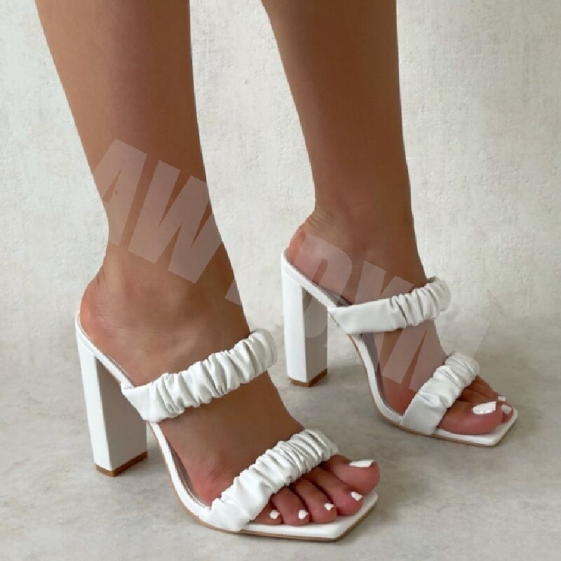 SandaliasFemale summer sandals - open toe - high heel