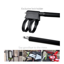 Partes de motosU-lock for bicycle / motorcycle - all weather resistant - anti theft