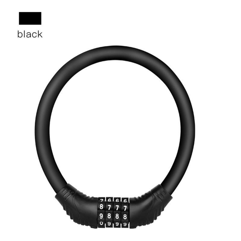 Partes de motosPortable bike lock - anti-theft - 4 digit code combination