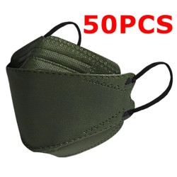 Face / mouth protective face masks - antibacterial - 3-ply - 4D design - FPP2 - KN95Mouth masks