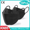 Mascarillas bucalesFace / mouth protective face masks - antibacterial - 3-ply - 4D design - FPP2 - KN95
