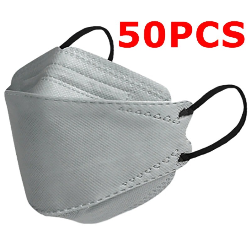 Face / mouth protective face masks - antibacterial - 3-ply - 4D design - FPP2 - KN95Mouth masks