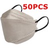 Face / mouth protective face masks - antibacterial - 3-ply - 4D design - FPP2 - KN95Mouth masks