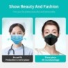 Mascarillas bucalesFace / mouth protective masks - antibacterial - reusable - 4-ply - FPP2 - KN95 - black / white