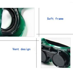 CascosWelding goggles - eyes protection - two layers - flip-up
