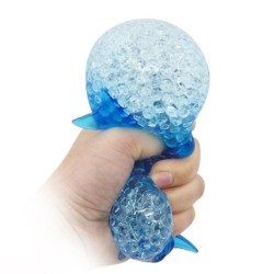 JuguetesSqueezy blue dolphin - orbeez balls - fidget toy - estrés / alivio de la ansiedad
