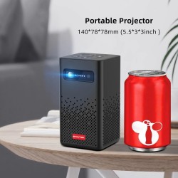 ProyectoresBYINTEK P20 M - Pico Smart - mini proyector portátil - TV sin pantalla - Android - Wifi - LED - DLP - 4K - 1080P