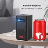 ProyectoresBYINTEK P20 M - Pico Smart - mini proyector portátil - TV sin pantalla - Android - Wifi - LED - DLP - 4K - 1080P