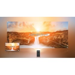 ProyectoresBYINTEK P20 M - Pico Smart - mini proyector portátil - TV sin pantalla - Android - Wifi - LED - DLP - 4K - 1080P