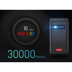 ProyectoresBYINTEK P20 M - Pico Smart - mini proyector portátil - TV sin pantalla - Android - Wifi - LED - DLP - 4K - 1080P