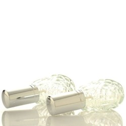 PerfumeFrasco de cristal - con atomizador - para perfume - reutilizable - 15ml