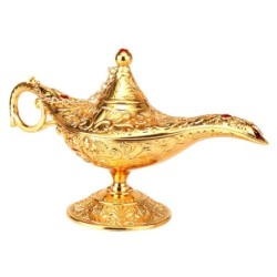 DecoraciónLámpara mágica tradicional hueca de Aladino - Adorno vintage