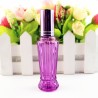 PerfumeFrasco de vidrio cuadrado colorido - con atomizador - recargable - para perfume - 15ml