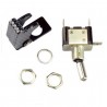 InterruptoresInterruptor basculante de palanca SPST para automóvil con LED - 12V 20A - cubierta de carbono