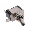 Car SPST toggle rocker switch with LED - 12V 20A - carbon coverSwitches