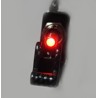 InterruptoresInterruptor basculante de palanca SPST para automóvil con LED - 12V 20A - cubierta de carbono