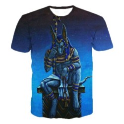 CamisetasCamiseta clásica de manga corta - con faraón egipcio estampado