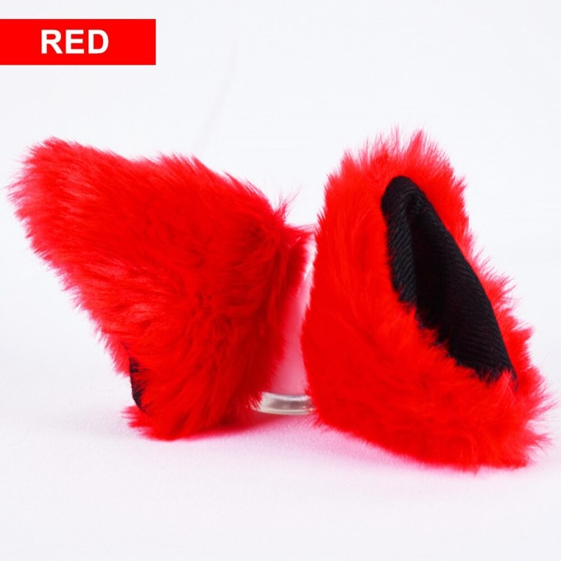 Partes de motosDecoración de casco de moto - orejas de gato de peluche