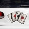 Car vinyl sticker - Aces playing cards - waterproofStickers
