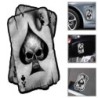 Reflective car / motorcycle sticker - skull / Aces cardsStickers