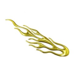 PegatinasAdhesivo para coche/moto - llama de fuego 3D
