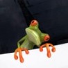 PegatinasEtiqueta engomada de la ventana del coche - rana que mira a escondidas - impermeable