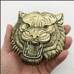 PegatinasAdhesivo para coche/moto - emblema de metal - cabeza de tigre 3D