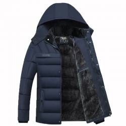 ChaquetasChaqueta gruesa y cálida de invierno con capucha