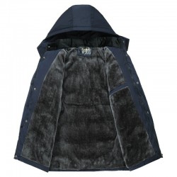 Thick warm winter jacket with hoodJackets