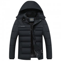 Thick warm winter jacket with hoodJackets