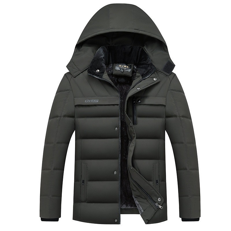 ChaquetasChaqueta gruesa y cálida de invierno con capucha ChaquetasChaqueta gruesa y cálida de invierno con capucha