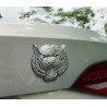 PegatinasAdhesivo para coche/moto - emblema de metal - cabeza de tigre 3D