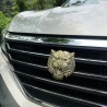 PegatinasAdhesivo para coche/moto - emblema de metal - cabeza de tigre 3D