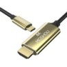 CablesCable USB C HDMI Tipo-C a HDMI - Thunderbolt 3 - convertidor - adaptador - 4K 60Hz - para MacBook / Huawei Mate 30 40 Pro