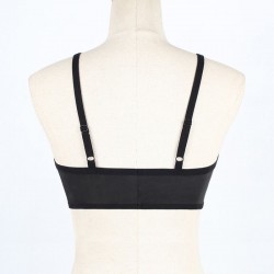 Sexy wireless bra - short top - with laceLingerie