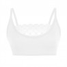 Sexy wireless bra - short top - with laceLingerie