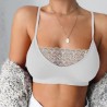 Sexy wireless bra - short top - with laceLingerie