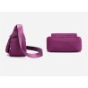 Fashionable shoulder bag - with zipper - large capacity - nylon - waterproofBags