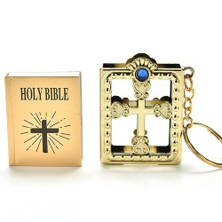 Mini Holy Bible - with keychainKeyrings